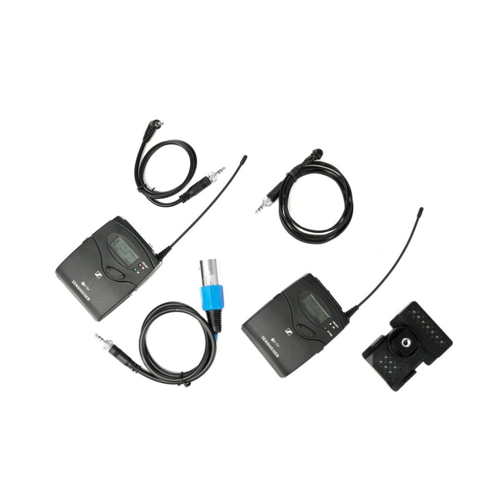Micrófono Inalámbrico Sennheiser Para Montaje En Cámara Con ME 2-II Lavalier Mic G: (566 to 608 MHz)