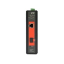 Convertidor IMC-1000MS is a 10/100/1000Base-T to 100/1000Base-X managed GbE