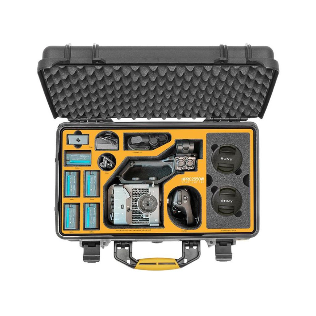 Maleta para Sony FX6 con ruedas HPRC 2550W