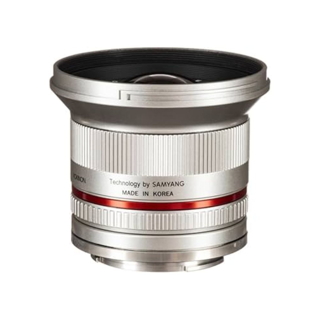 Lente Rokinon 12mm f / 2.0 NCS CS para Sony E-Mount (Plateado)