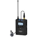 Microfono Omni inalámbrico Lavalier  Comica Audio CVM-WM200A para montaje en cámara para 2 personas (520.0 a 578.5 MHz)