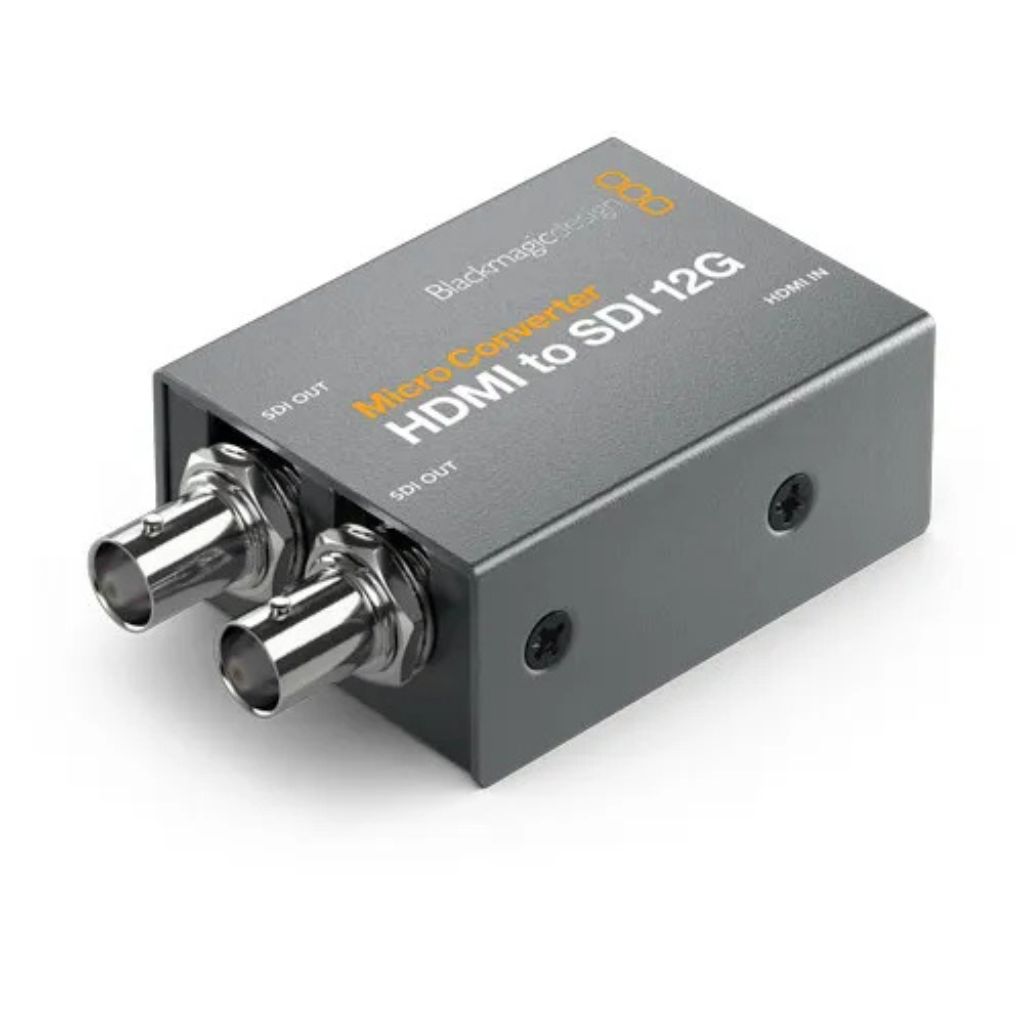 Convertidor Blackmagic Design Micro Converter HDMI to SDI 12G with Power Supply