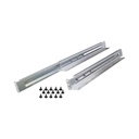 Kit de riel de montaje en rack universal de 4 postes CyberPower 4POSTRAIL, plateado
