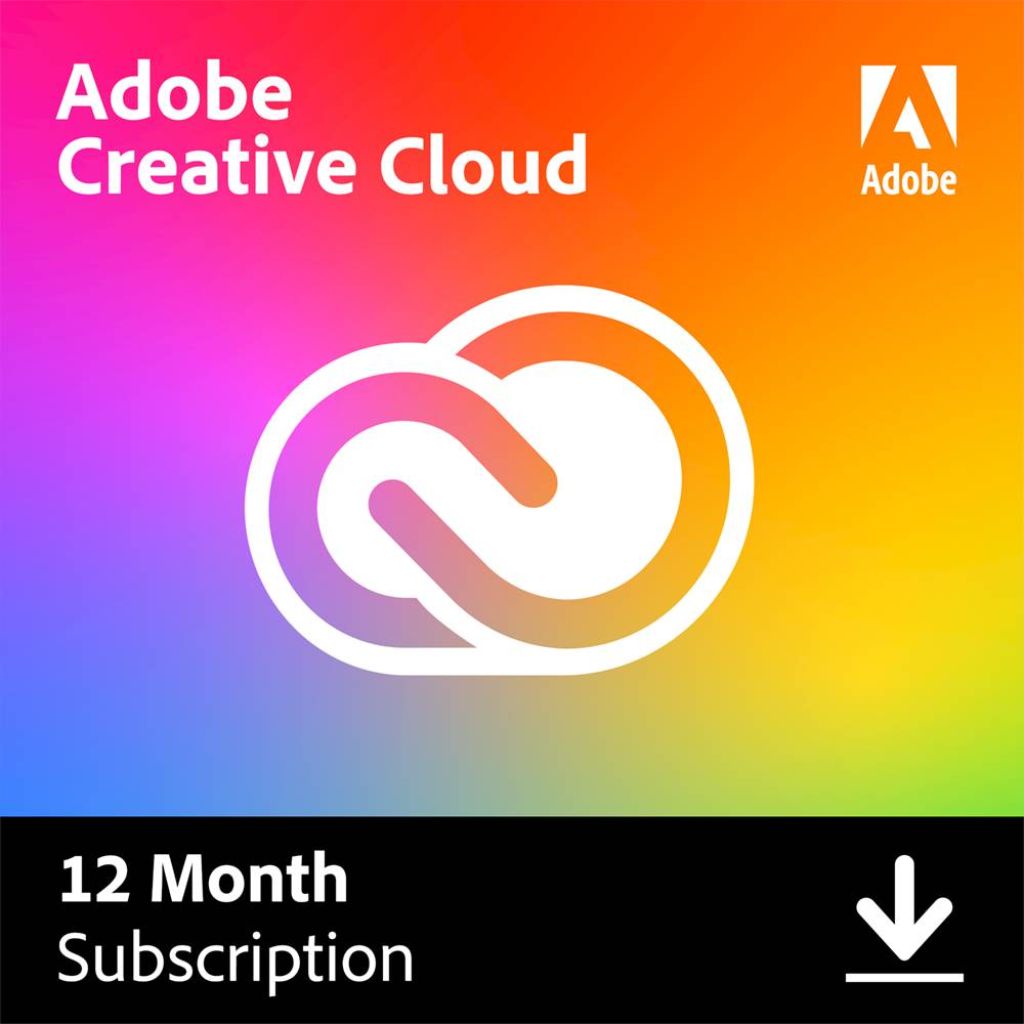  Adobe Creative Cloud (12 Month Subscription, Download)