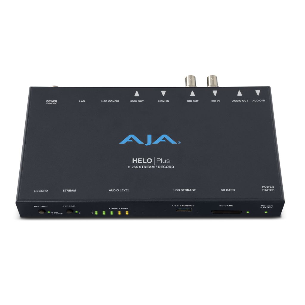 Encoder para streaming y grabación AJA HELO H.264