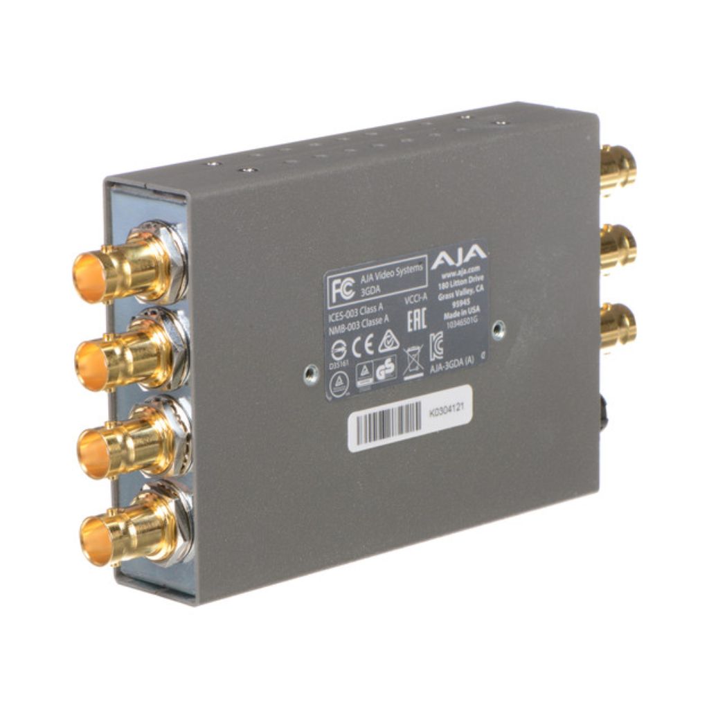 Distribuidor y Amplificador AJA 3GDA 3G-SDI 1x6 Reclocking