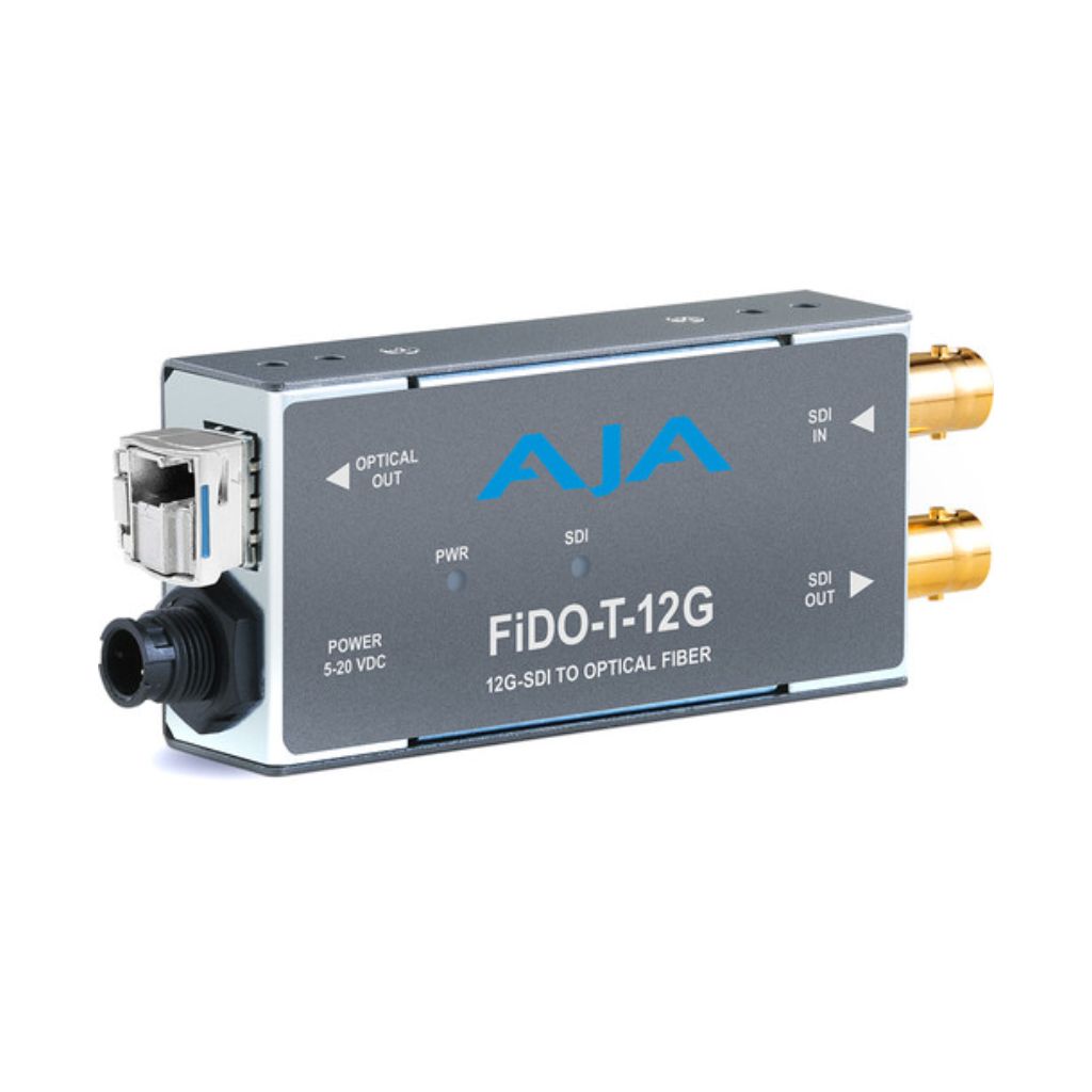 Convertidor de 3G-SDI a Fibra LC de un Canal - AJA FIDO T
