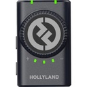 Hollyland LARK M2 DUO Sistema de micrófono combinado inalámbrico para 2 personas (2,4 GHz, carbón brillante)