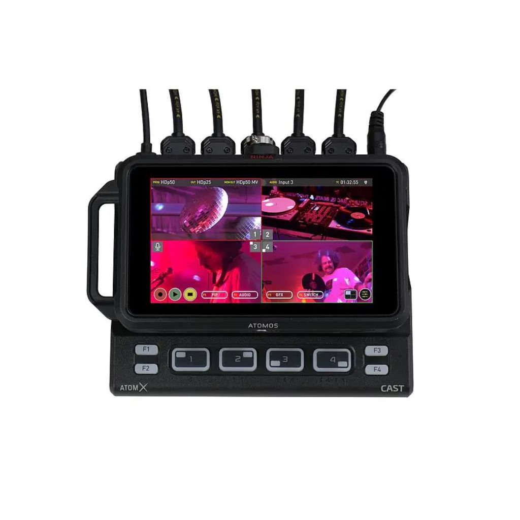 Monitor Atomos Ninja V de 5" + AtomX Cast con estuche de transporte