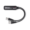 Audinate Dante AVIO Adaptador de salida analógica XLR de 2 canales para red de audio Dante