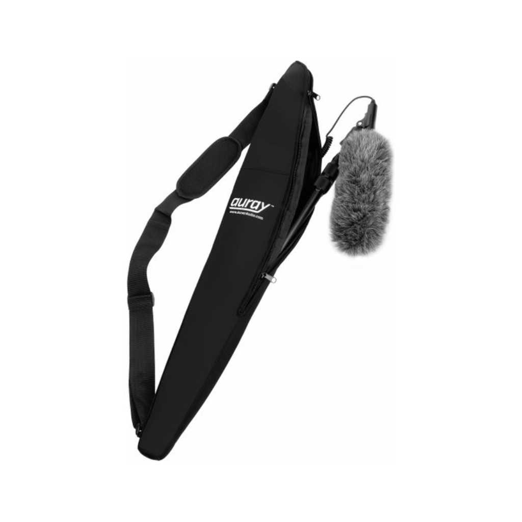 Bolsa para Boompole de neopreno Auray para Boompole cerrado de 34" con micrófono Shotgun y Softie