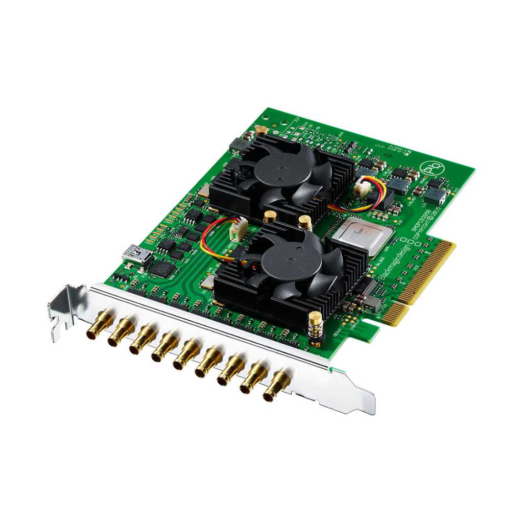 Tarjeta DeckLink Quad 2 8-Channel 3G-SDI Capture & Playback Card Blackmagic Design