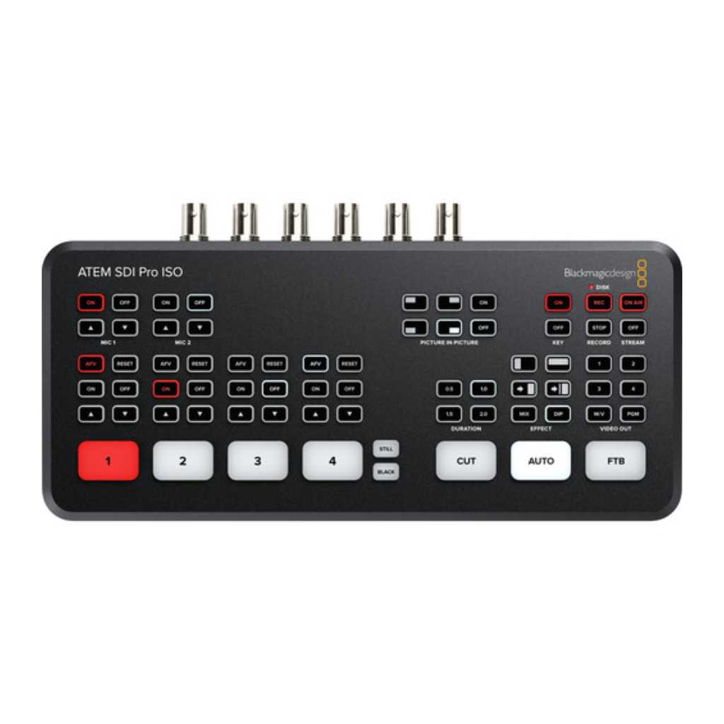 Switcher Blackmagic Design ATEM SDI Pro ISO Switcher