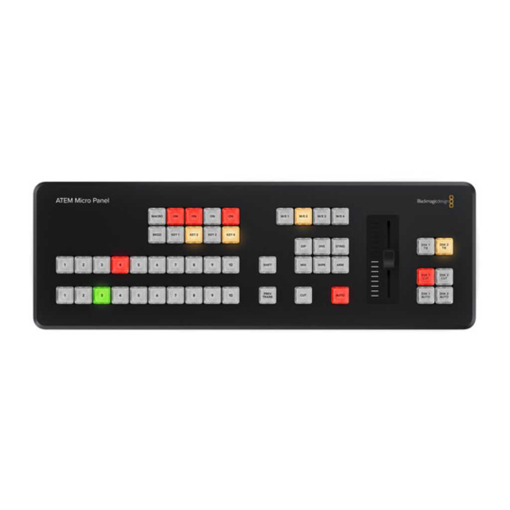 Blackmagic Design ATEM Micro Live Stream Switcher Panel