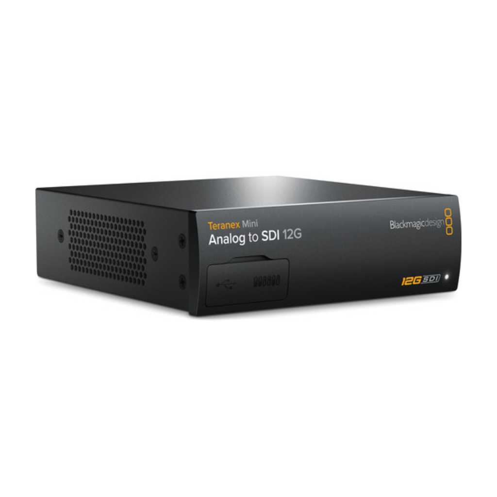 Convertidor Teranex Mini Analog to SDI 12G Converter Blackmagic Design
