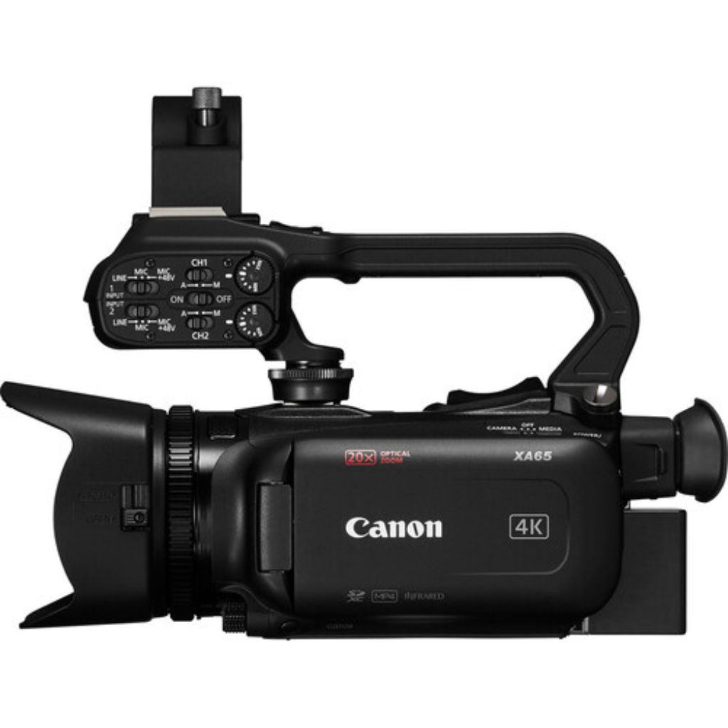 Cámara profesional Canon XA65 Professional UHD 4K Camcorder