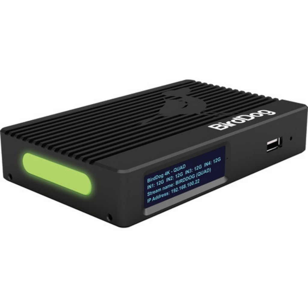 Encoder/Decoder  4K Quad NDI BirdDog
