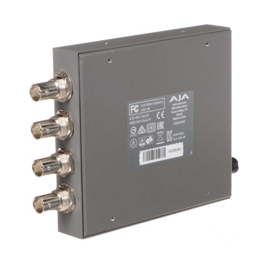 Mini convertidor AJA 4K HDMI a 4K SDI
