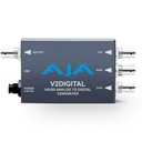 Convertidor de análogo a digital AJA V2 HD/SD-SDI Mini-Convertidor