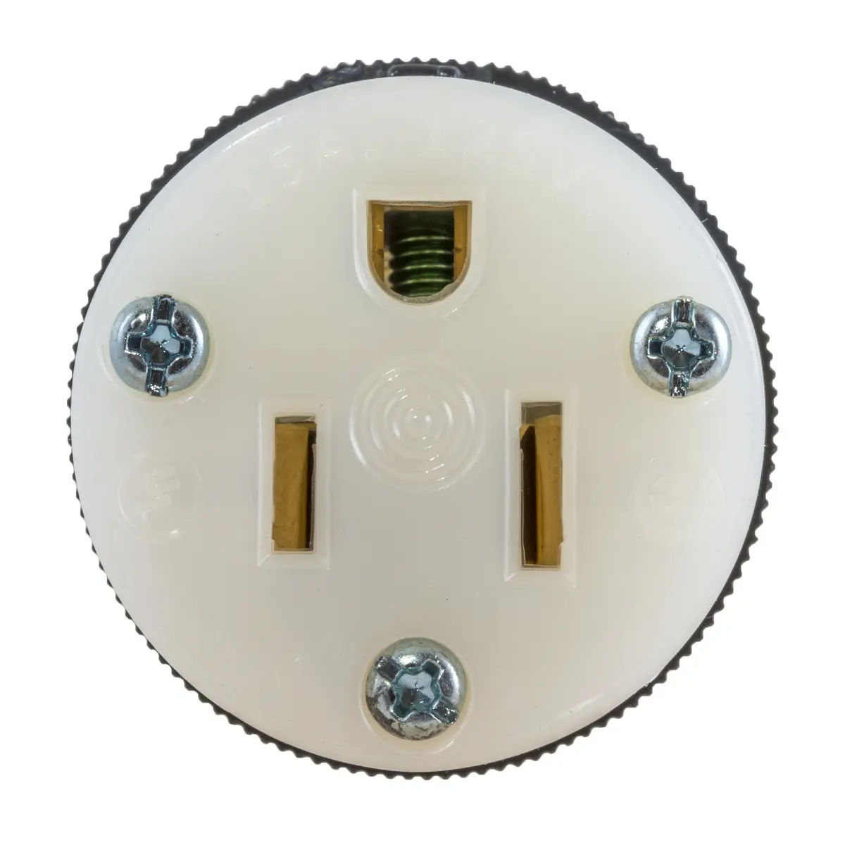 Conector de 3 polos 15A 125VAC
