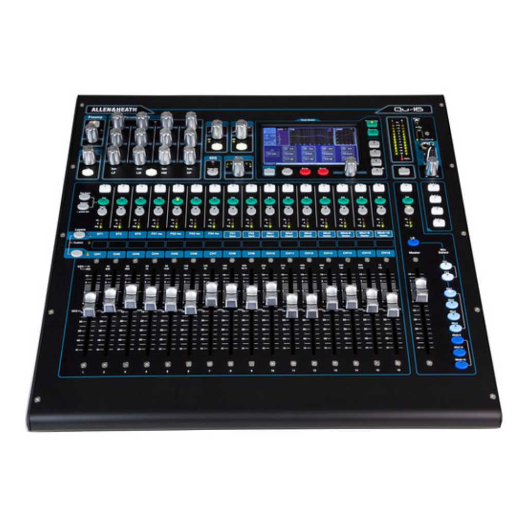 Consola Allen & Heath Qu-16C Rackmountable Digital Mixer (Chrome Edition)
