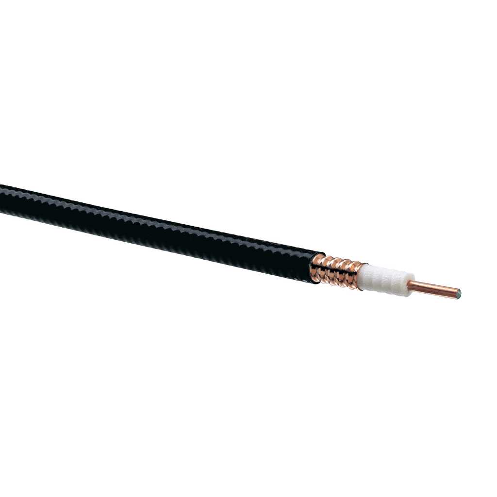 Cable coaxial de espuma de baja densidad HELIAX® de 1/2 pulgada, cobre corrugado, 50 ohmios X PIE (copia)