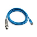 Cable adaptador Angry Audio RJ45 macho a XLR hembra simple de 6'