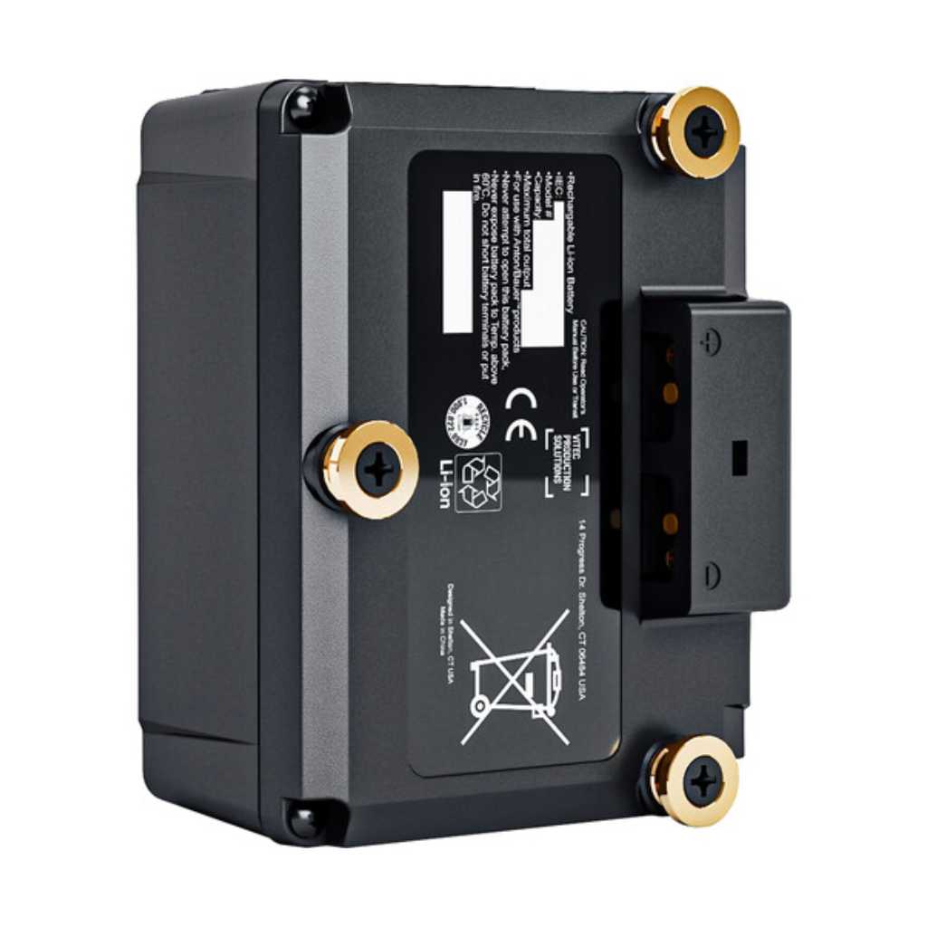 Batería De Iones De Litio Anton Bauer Titon Micro 90 Gold Mount