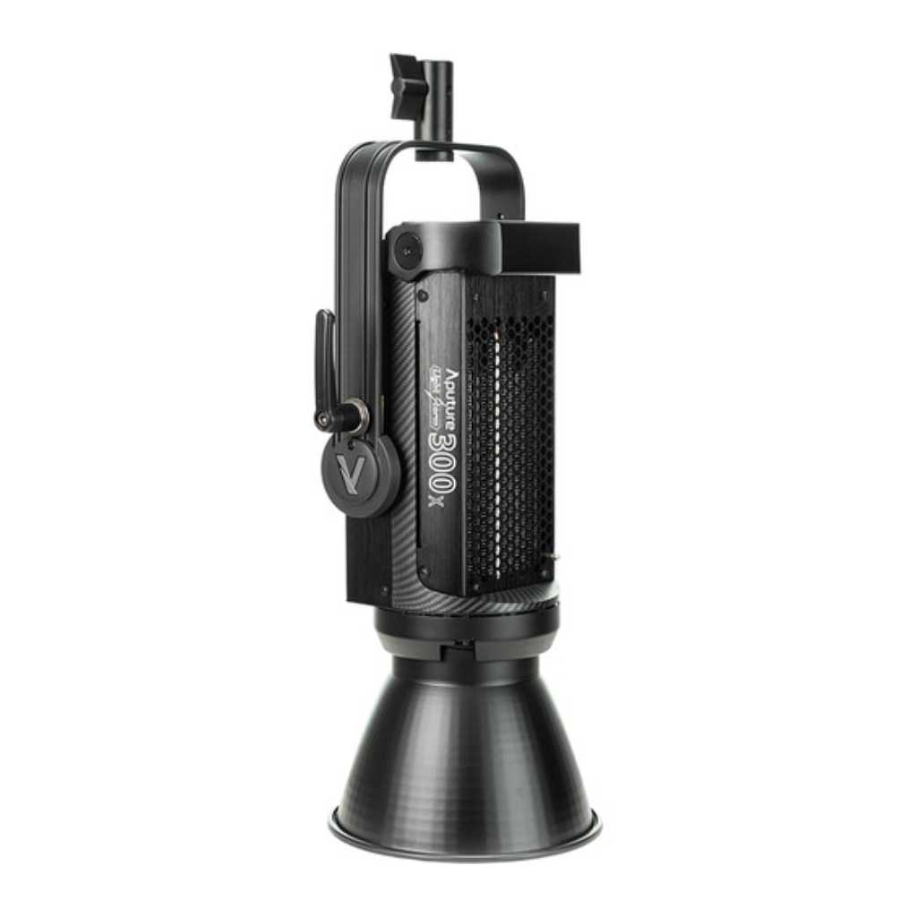 Luz portátil con Kit de luz LED Aputure Light Storm LS300X con placa de batería de montaje en V