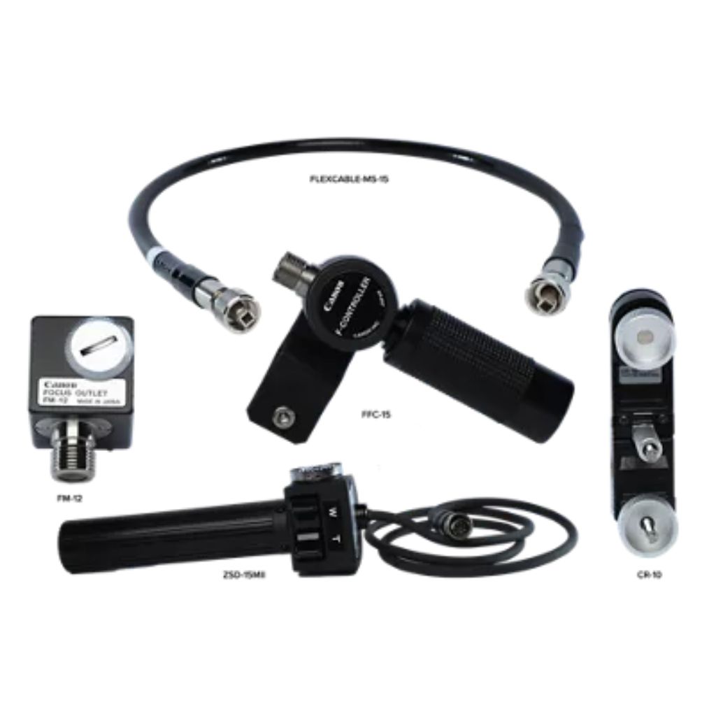 Kit económico de control de enfoque y zoom Canon MS-15M para lentes ENG/EFP
