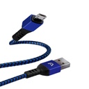 CABLE ARGOM MICRO USB A USB 2.0 1.8METROS TRENZADO NEGRO ARG-CB-0021BK