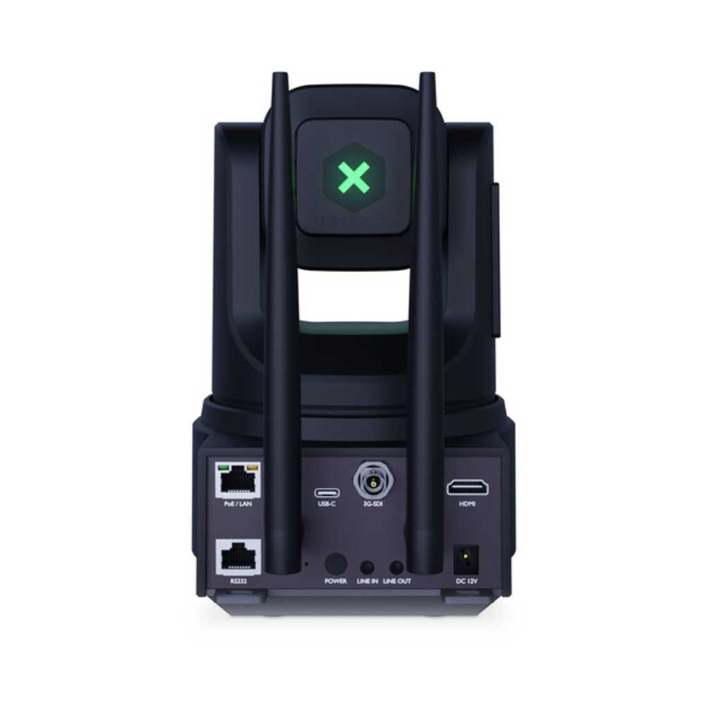 Kit de 3 cámaras BirdDog X4 Ultra 4K PTZ con controlador KBD PTZ (negro)