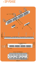PATCH PANEL/CAT5e/24 puertos/1RMS