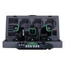 3 cámaras PTZ BirdDog X1 Ultra y controlador PTZ KBD (negro)