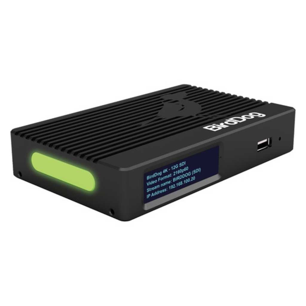 Codificador/decodificador BirdDog 4K 12G-SDI NDI