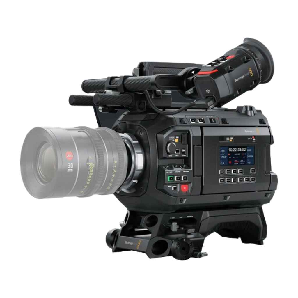 Cámara Blackmagic Design URSA Cine 17K 65 y kit URSA Cine EVF