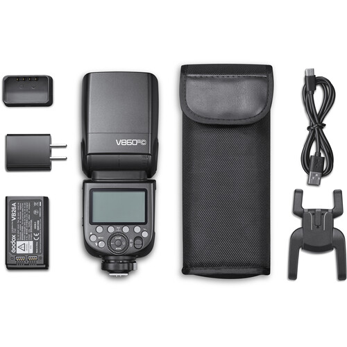 Kit de flash Godox Ving V860III TTL de iones de litio para cámaras Canon