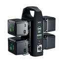 Cargador de batería cuádruple Anton/Bauer VM4 (montaje en V)