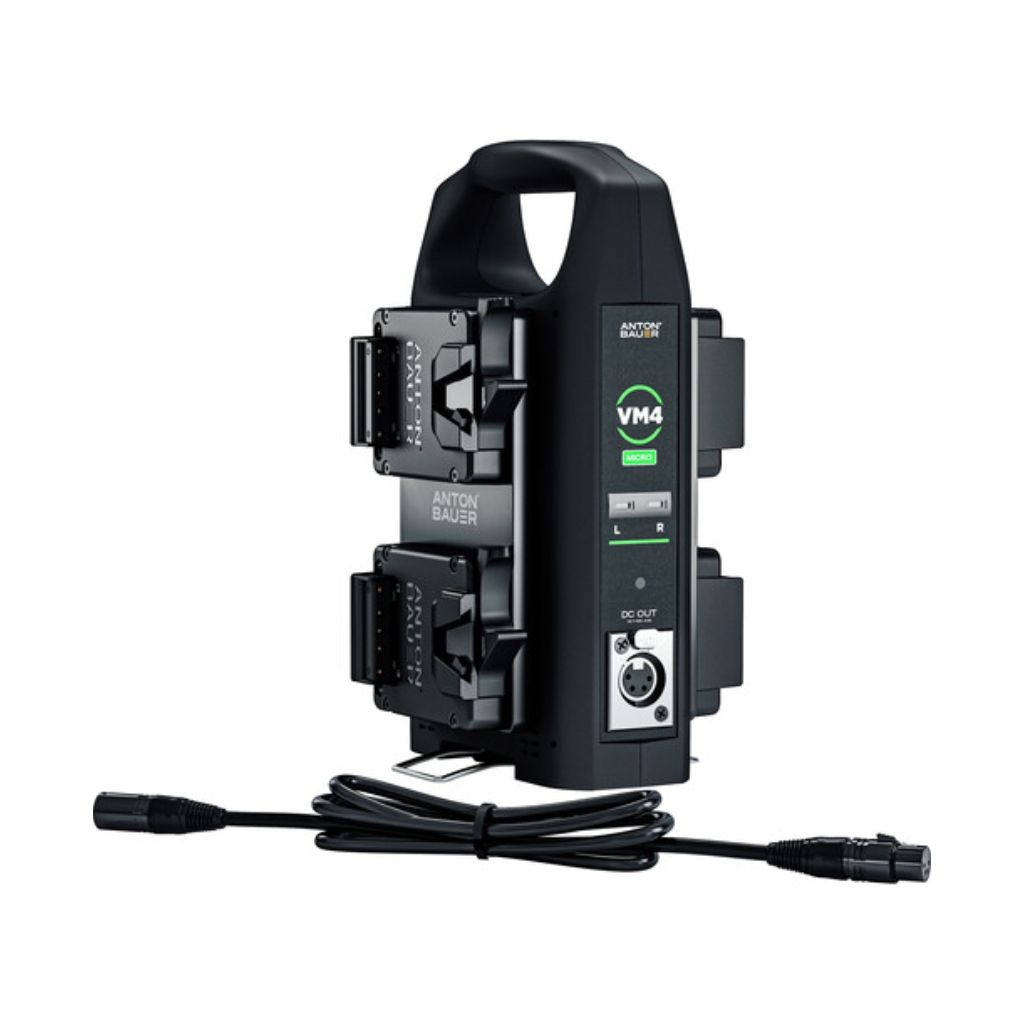 Cargador de batería cuádruple Anton/Bauer VM4 (montaje en V)