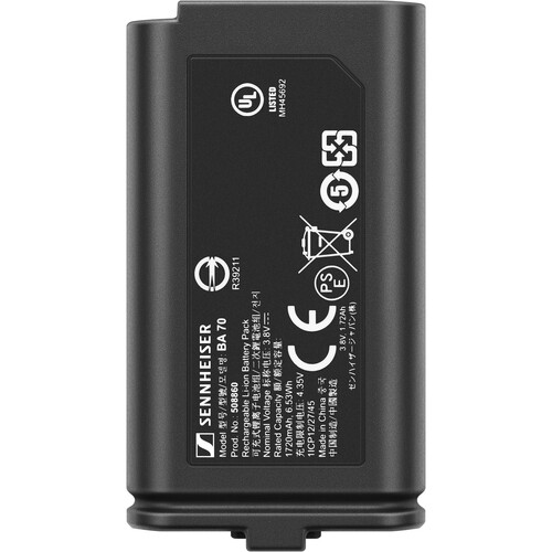 Sennheiser EW-DP ENG SET Camera-Mount Digital Wireless Combo Microphone System (R4-9: 552 to 607 MHz)
