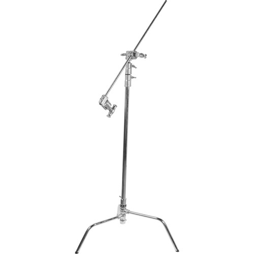 Soporte en C con base Impact Turtle (10.75', cromado) 