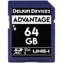 Delkin Devices 64GB Advantage UHS-I SDXC Memory Card 