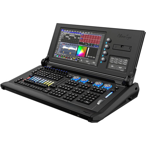 Consola ChamSys MagicQ MQ250M con 64 universos y estuche de transporte