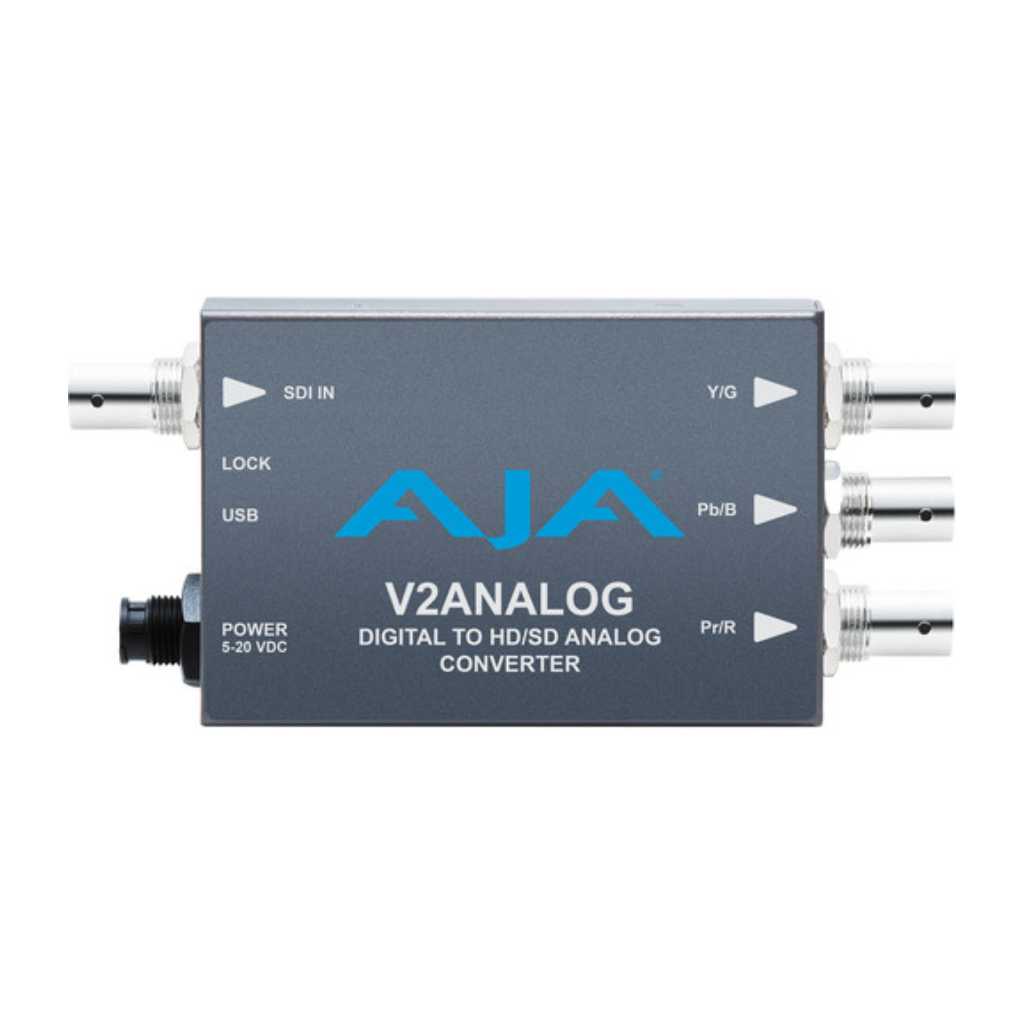 Convertidor HD/SD-SDI a Análogo - AJA V2