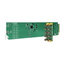 Tarjeta Amplificadora de Distribución de Reclocking AJA OG-3GDA-1x9 3G-SDI