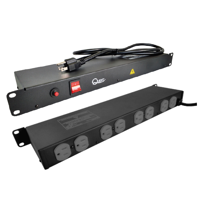 QUEST_Multitoma Horizontal_8 tomas 115V / 110 AC