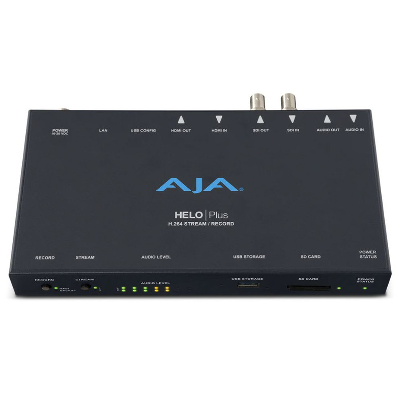 Encoder para streaming y grabación AJA HELO H.264