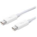 Cable Thunderbolt  De Apple (1,6 '/ 0,5 m, Blanco)
