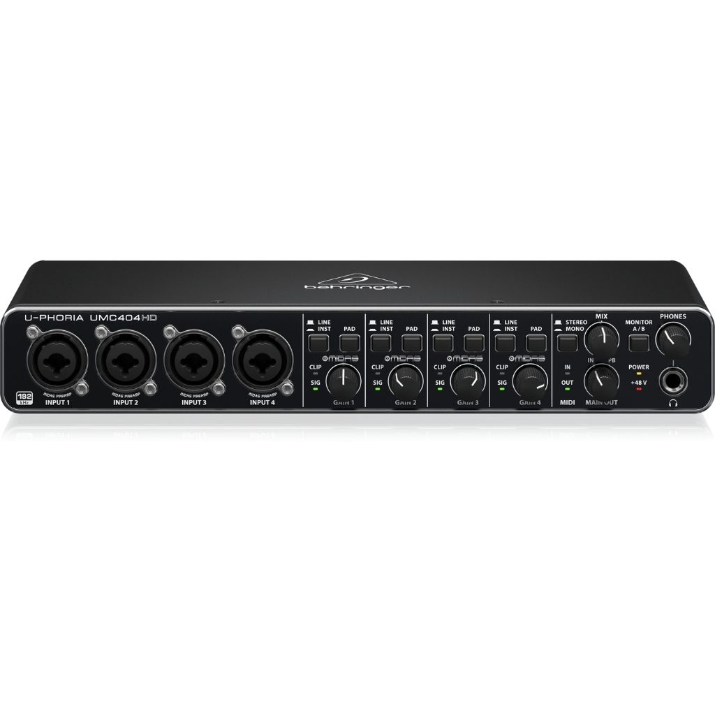 Behringer U-Phoria UMC404HD USB Audio Interface
