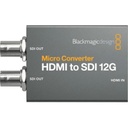 Convertidor Blackmagic Design Micro Converter HDMI to SDI 12G with Power Supply